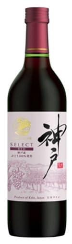 Amazon.co.jp: 神戸ワイン セレクト 赤 720ml.e/h お届けまで10日